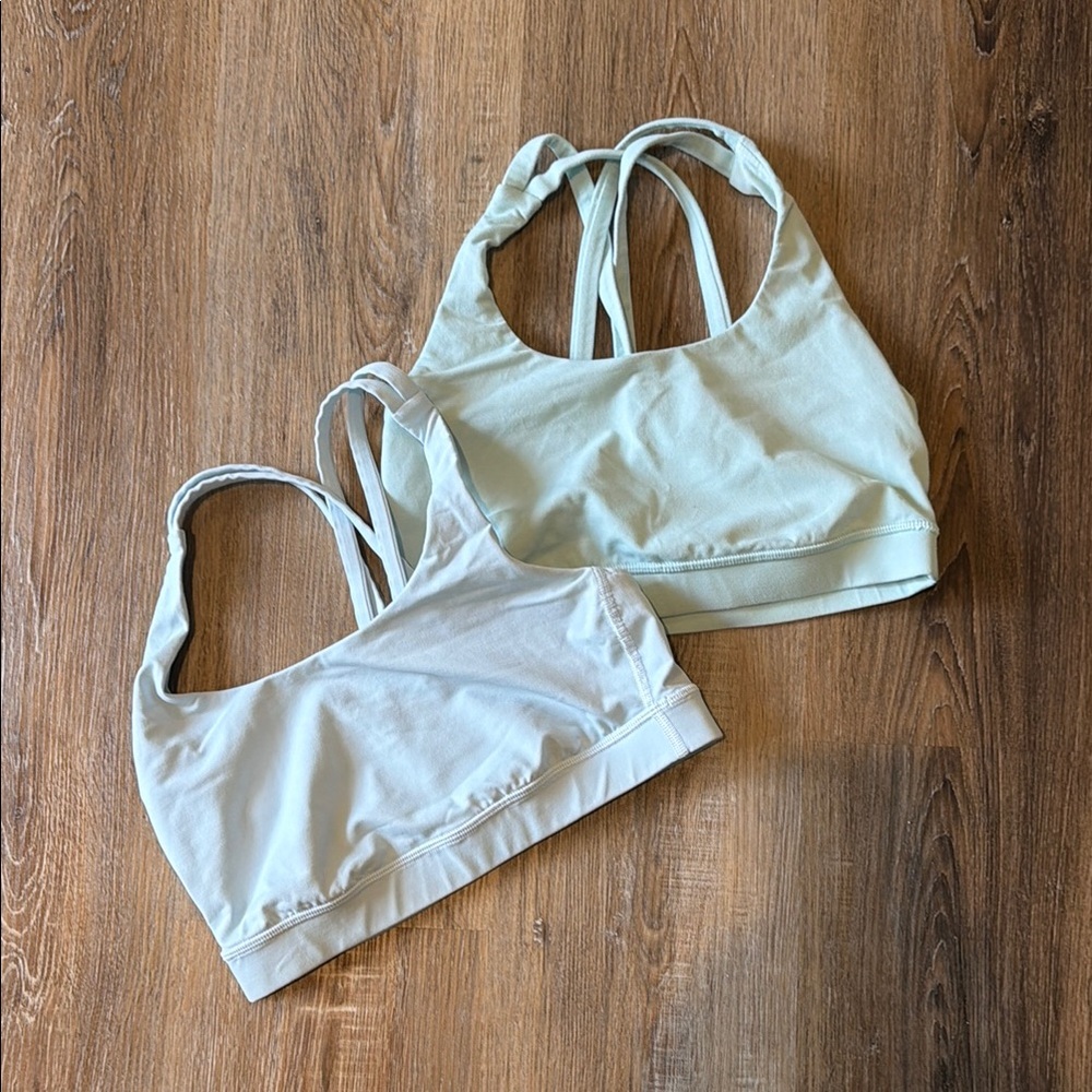 Set of 2 lululemon energy bras size 6